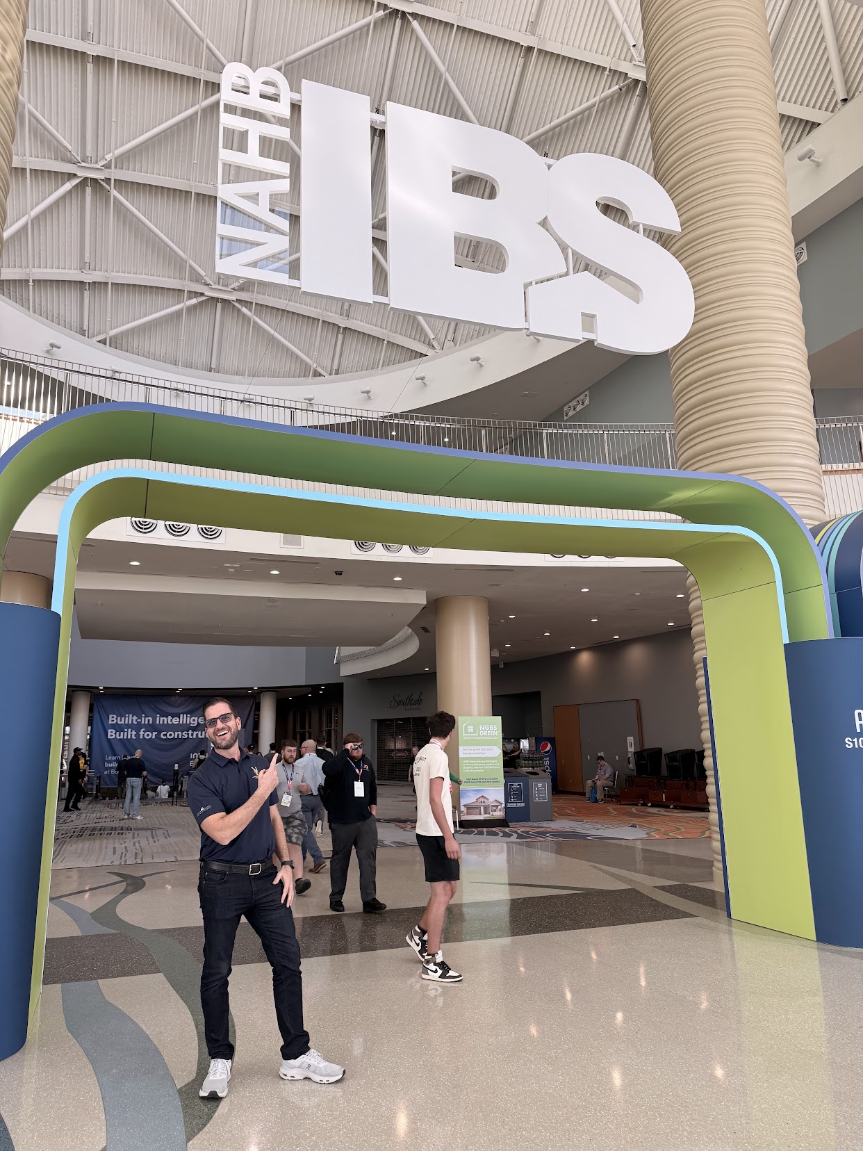 Christopher at NAHB International Builders Show